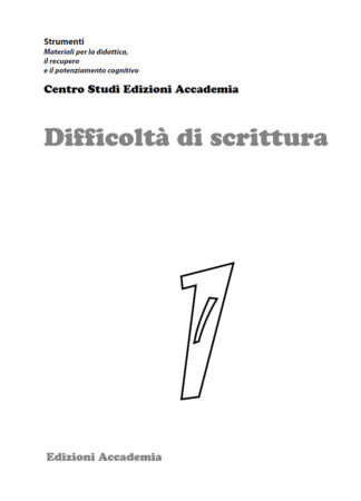 Difficoltà di scrittura 1