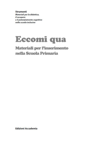 Eccomi qua
