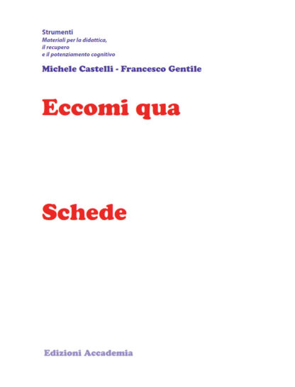Eccomi qua, Schedario