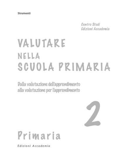Valutare nella scuola Primaria ICF, 2 - Cartaceo
